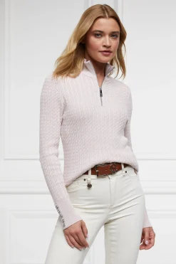 Ava Half Zip Knit