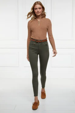 Ava Half Zip Knit
