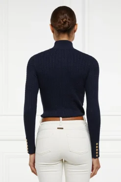 Ava Half Zip Knit