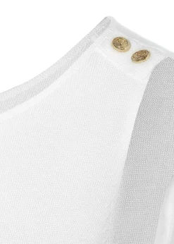 Boat Neck Vest