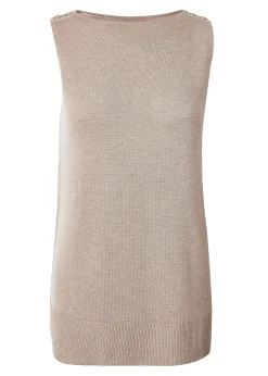 Boat Neck Vest