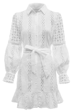 Broderie Lace Dress