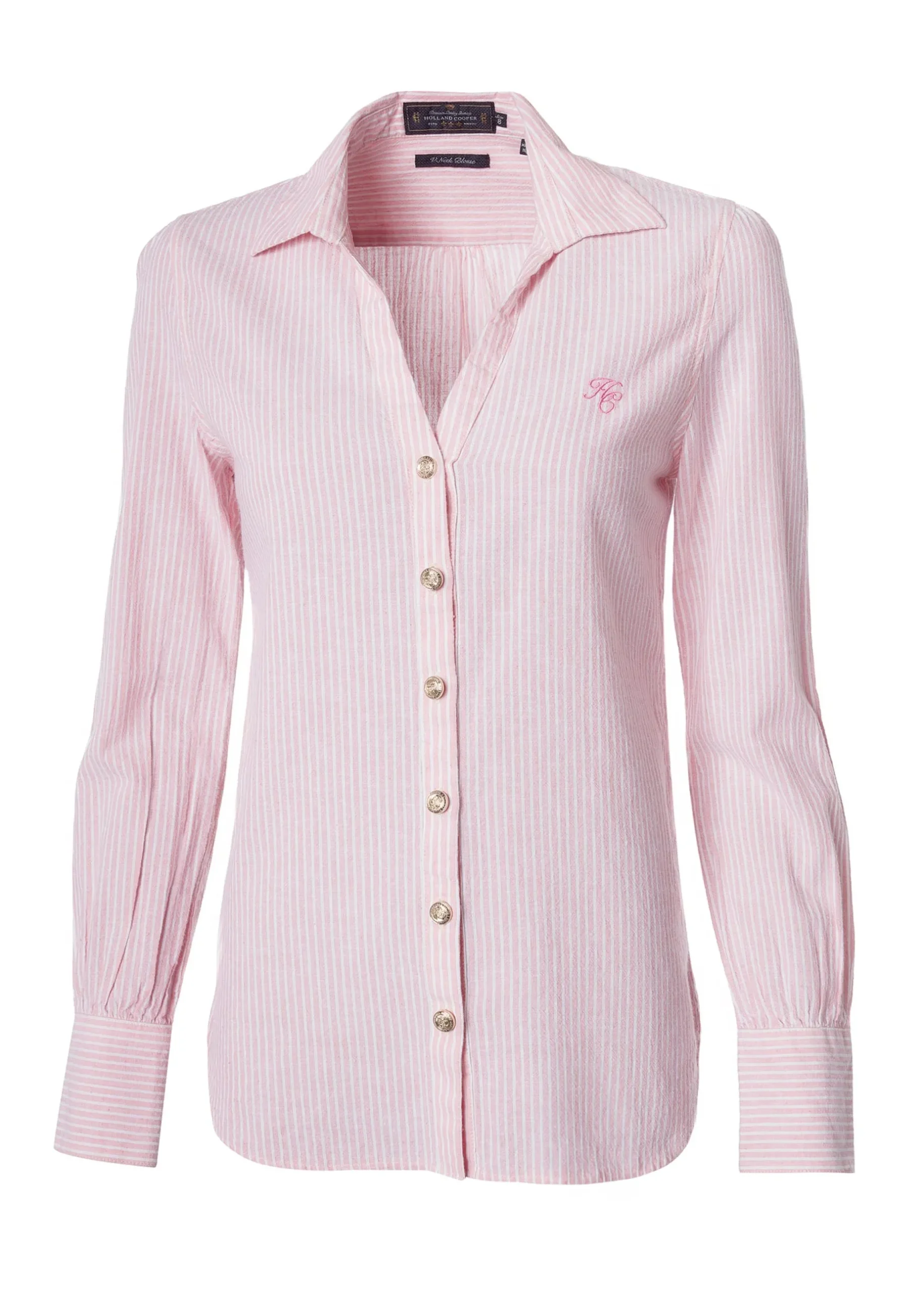Classic V-Neck Blouse