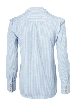 Classic V-Neck Blouse