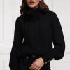 Corded Roll Neck Knit