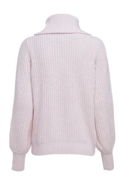 Corded Roll Neck Knit