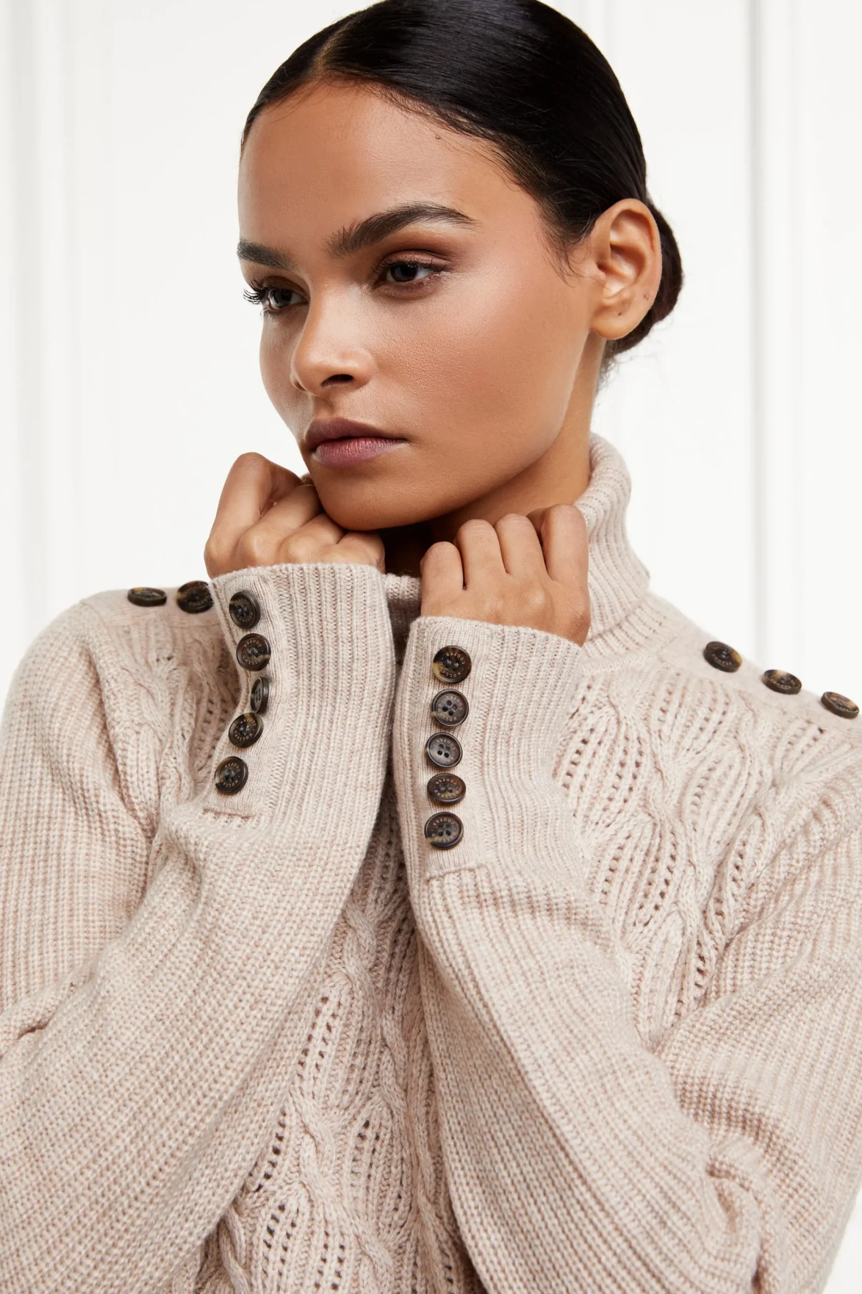 Cotswold Roll Neck Knit