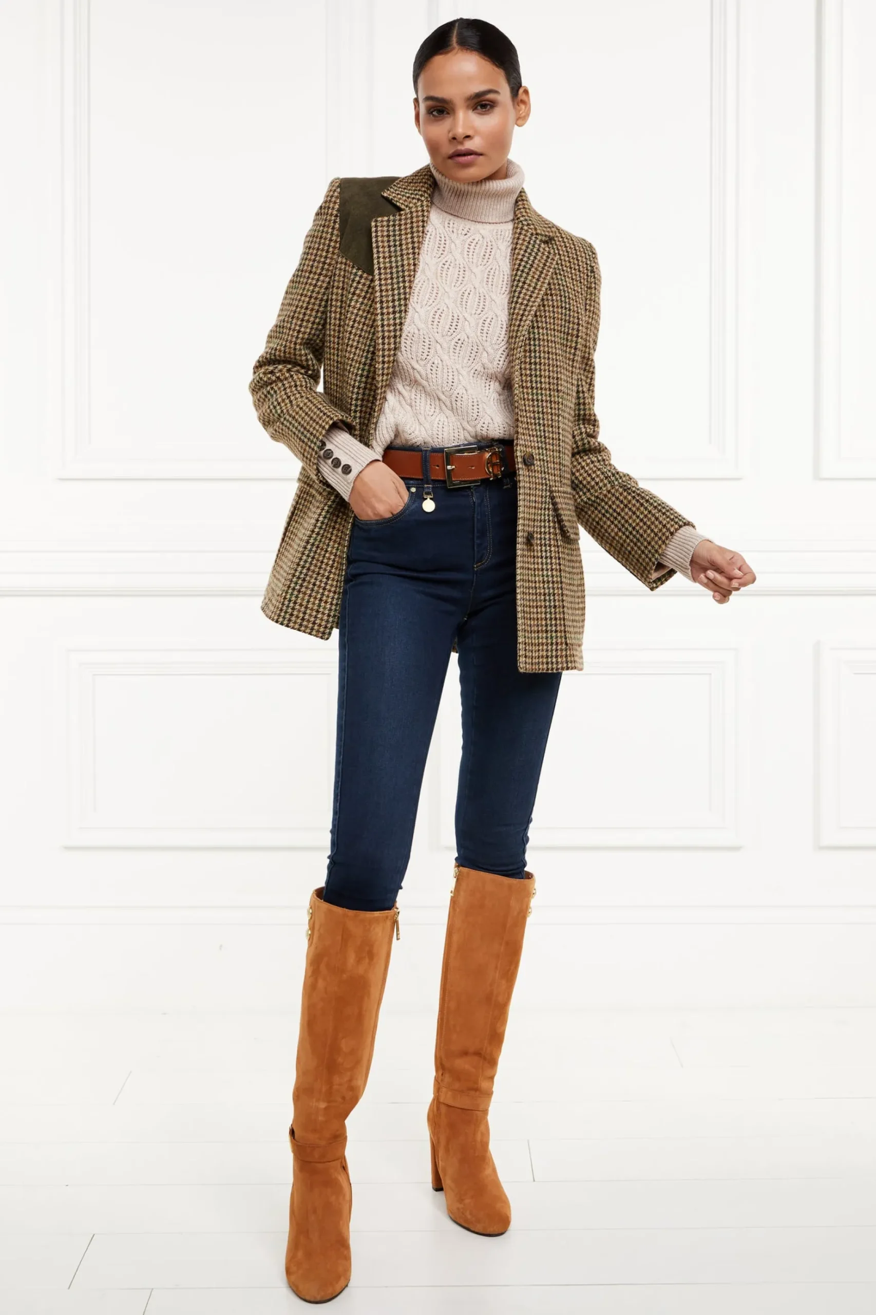 Cotswold Roll Neck Knit