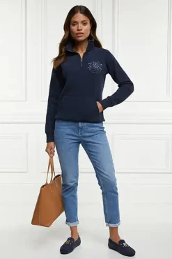 Crest Zip Henley
