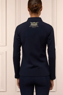 Crystal Zip Sweat