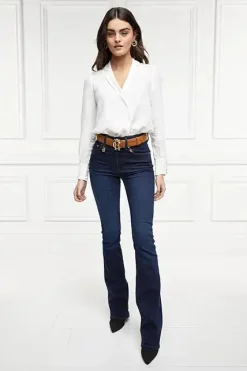Cupro Shirt Bodysuit