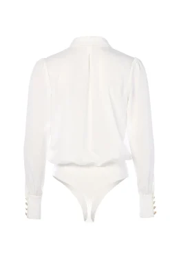 Cupro Shirt Bodysuit