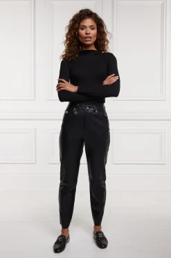 Dunwick Faux Leather Pant
