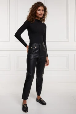 Dunwick Faux Leather Pant