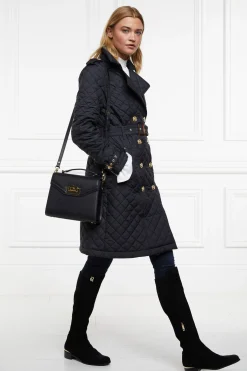 Enstone Quilted Trench Coat