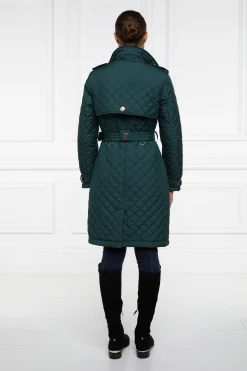 Enstone Quilted Trench Coat
