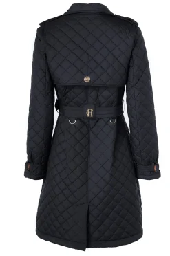 Enstone Quilted Trench Coat