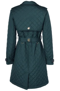 Enstone Quilted Trench Coat