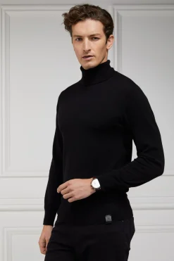 Fine Roll Neck Knit