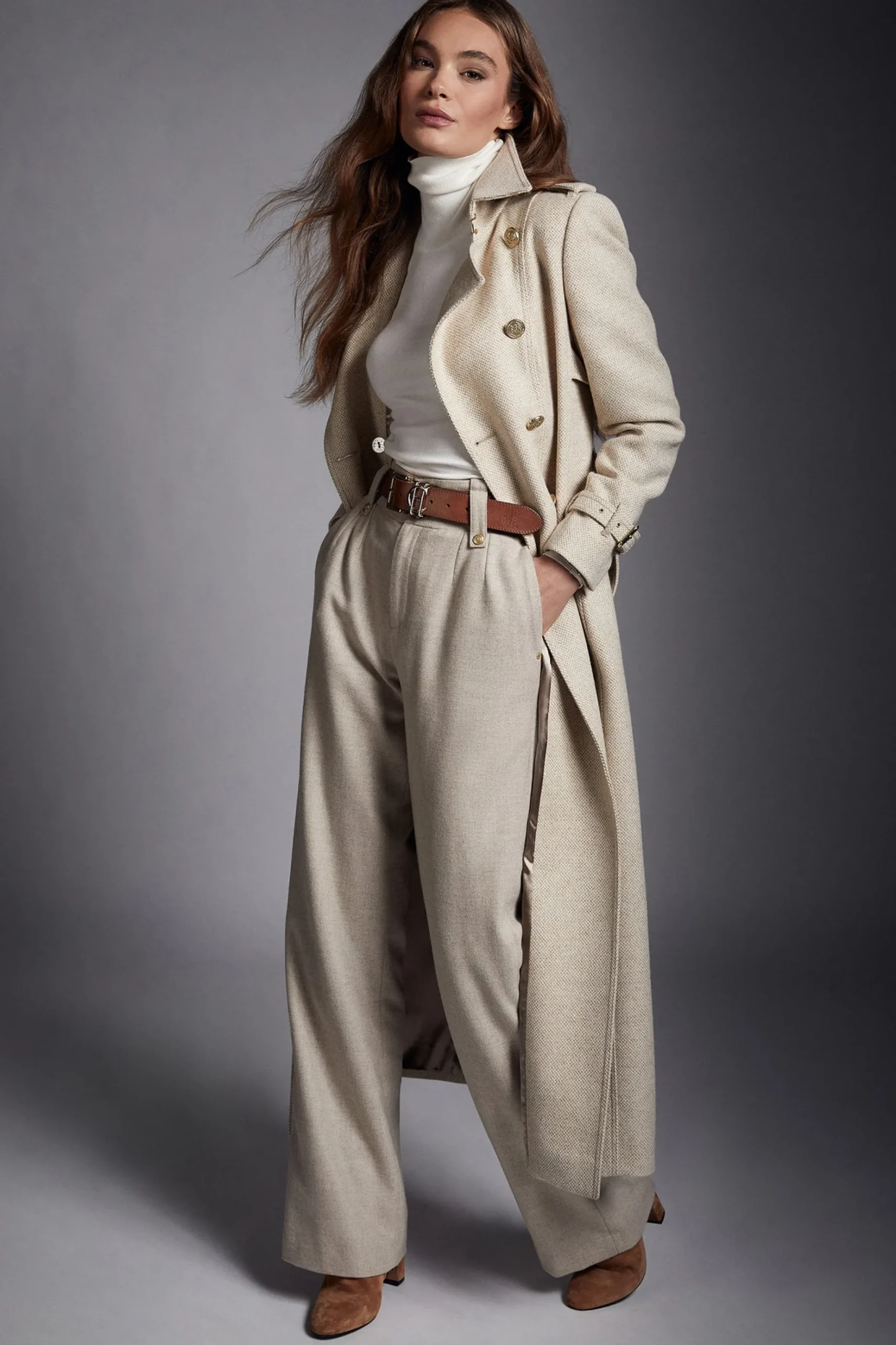 Full Length Marlborough Trench Coat