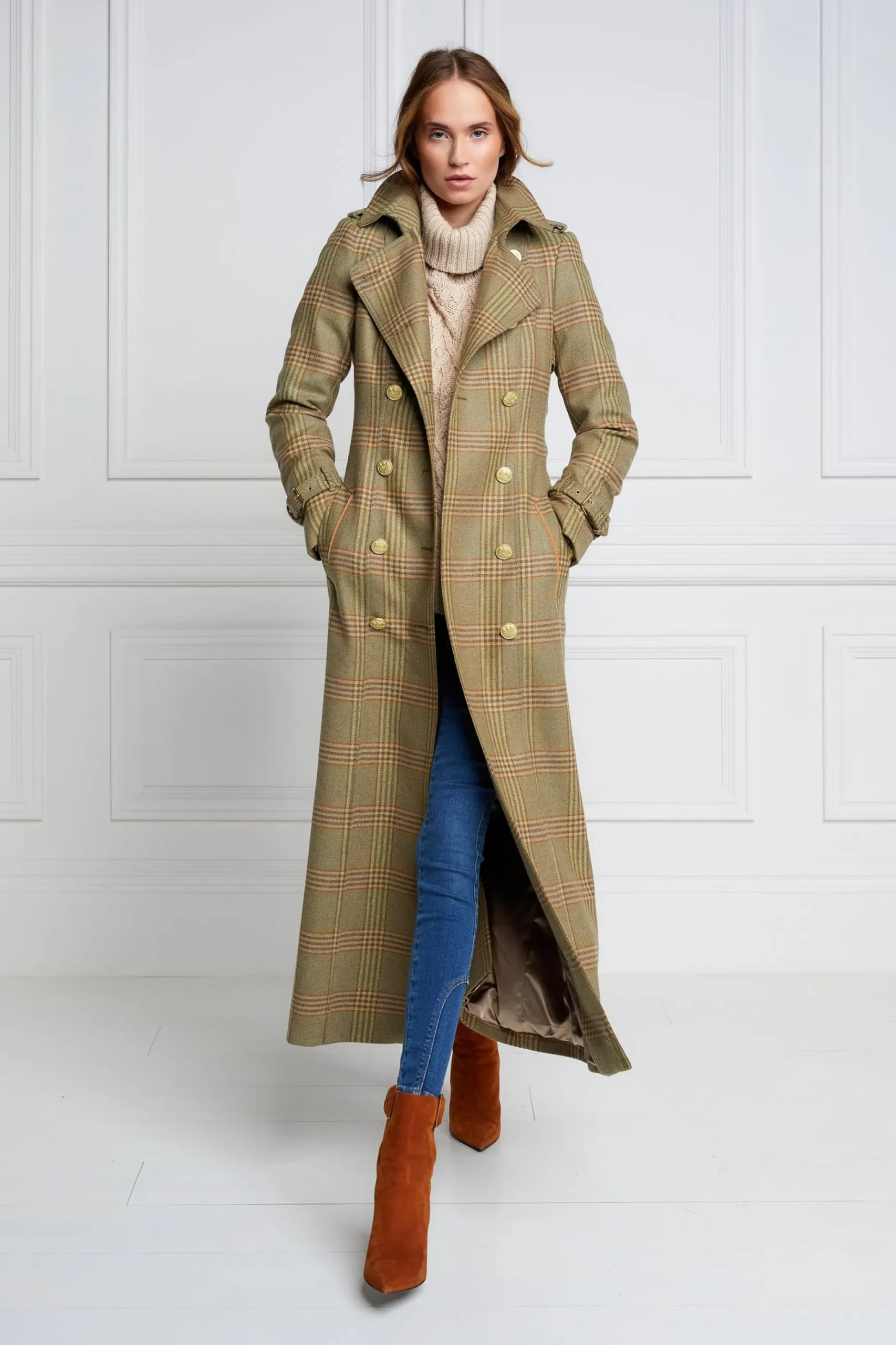 Full Length Marlborough Trench Coat