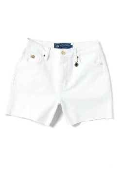 High Rise Denim Short