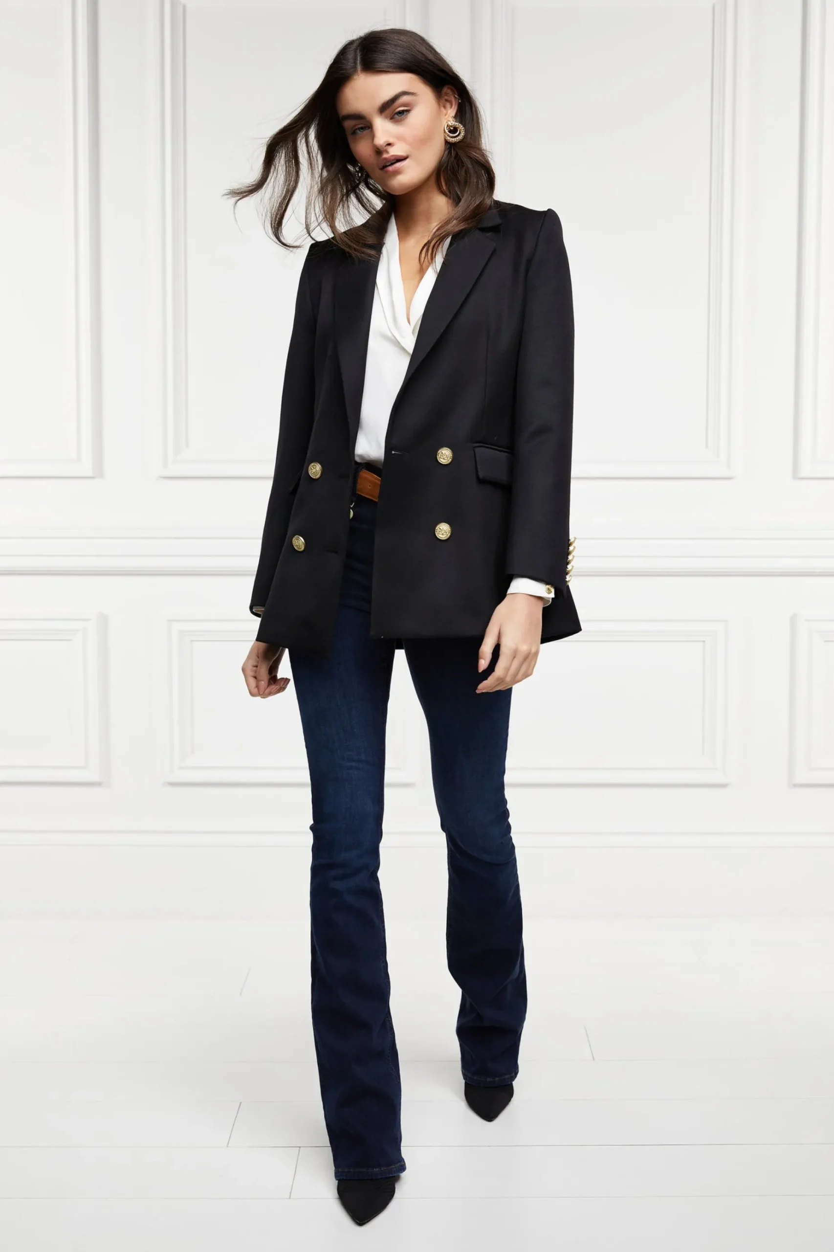 High Rise Flared Jean