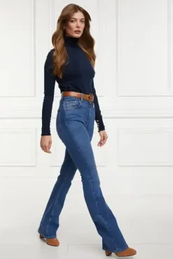High Rise Flared Jean