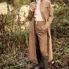 High Waisted Peg Trouser