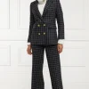 High Waisted Straight Trouser