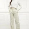 High Waisted Straight Trouser