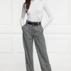 High Waisted Straight Trouser