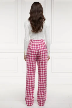 High Waisted Straight Trouser