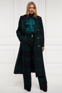 High Waisted Straight Trouser