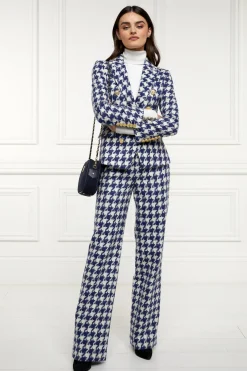 High Waisted Straight Trouser