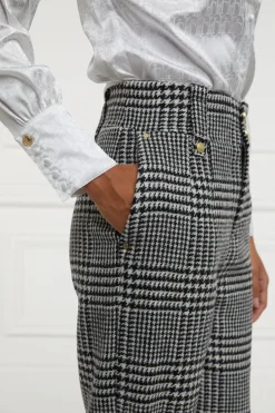 High Waisted Straight Trouser