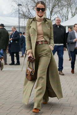 High Waisted Straight Trouser