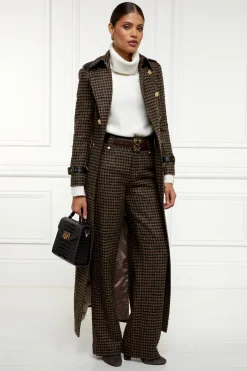 High Waisted Straight Trouser