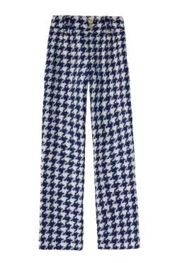 High Waisted Straight Trouser
