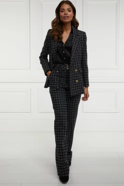 High Waisted Straight Trouser