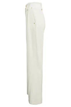 High Waisted Straight Trouser