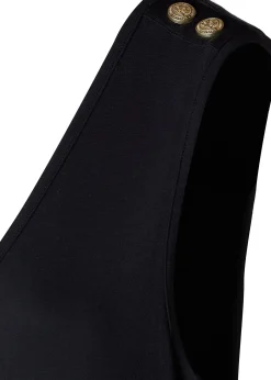 Jersey V-Neck Dress