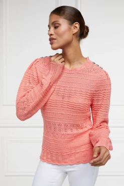 Kelsie Pointelle Knit