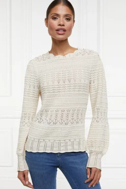 Kelsie Pointelle Knit