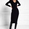Kensington V-Neck Midi Dress