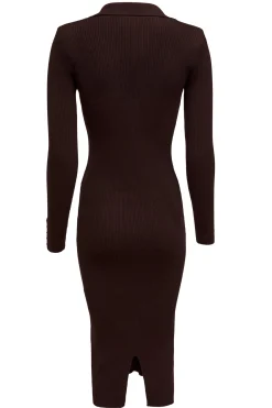 Knitted Shirt Dress