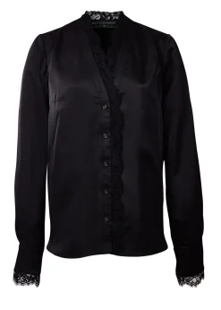 Lace V-Neck Blouse