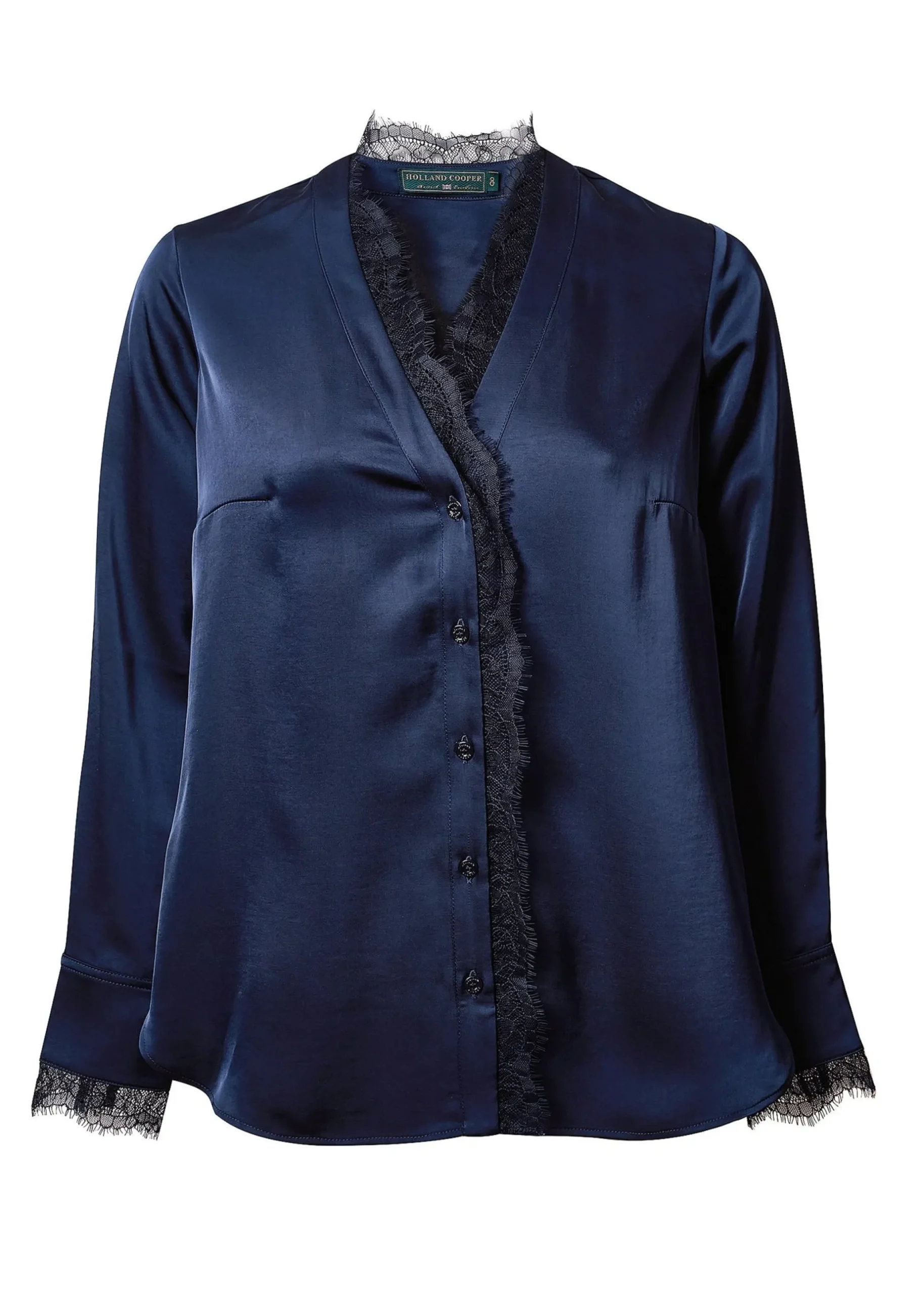 Lace V-Neck Blouse