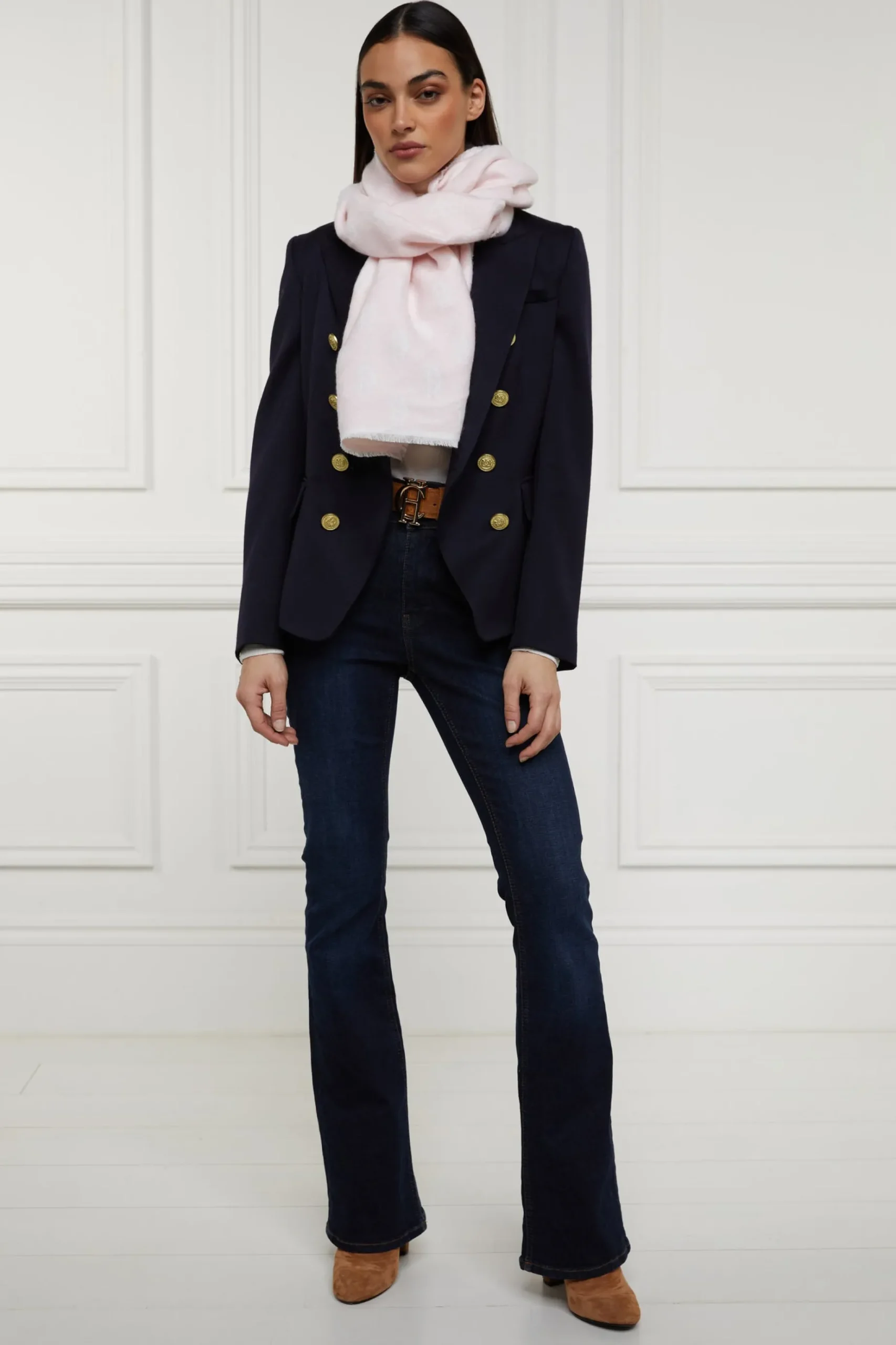 Lightweight Monogram Scarf