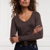 Long Sleeve V-Neck Tee